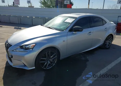 2016 Lexus Is 200T из США, поврежденный, VIN JTHBA1D24G5013112